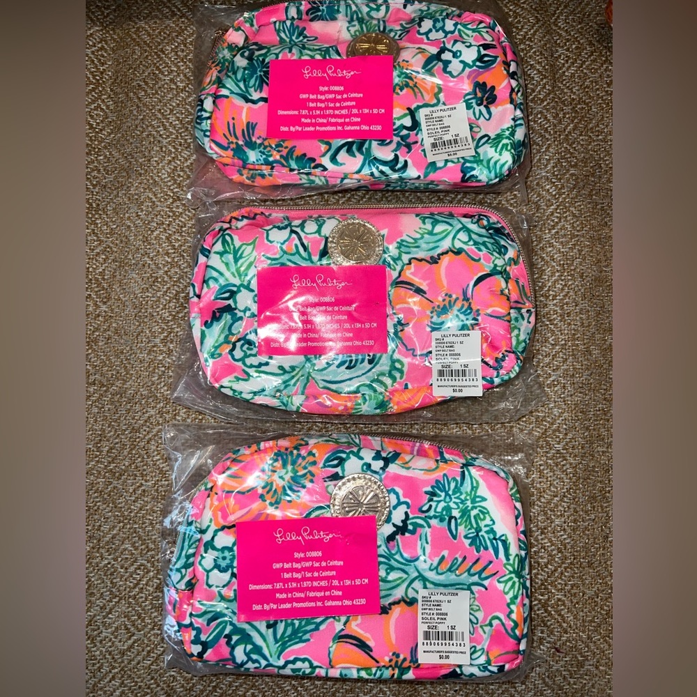 GWP belt bag
New in Package
Soleil Pink Perfect Poppy